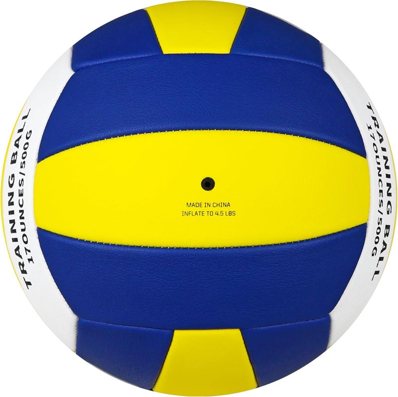 RUN2PEAK Heavy Weight Volleyball Setter Training Ball Official Size 5 Volleyballs PU Practice Volley Balls for Indoor Rebounder Equipment Setters Weighted Volleyball Setting Trainer - Image 3